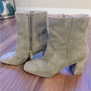 Cole Haan Suede Heeled Boots
